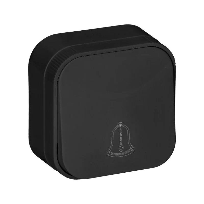 Bell Button N/t Todo Ip20 Fekete