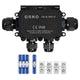 Scatola N/t Ip68 0,5-6,0mm2 2 Lunghezze M20 1 Lunghezza M16 Disposizione a T