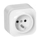 Single Socket N/t Todo 2p+z Ip20 White
