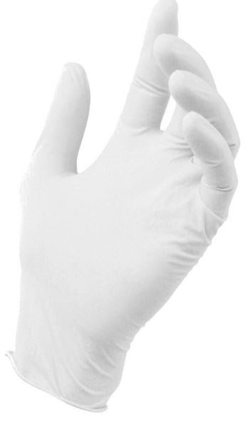 Gants Latex Blancs 8% Medasept Taille S