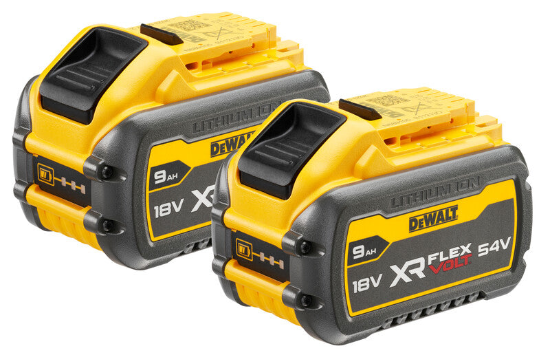 Pachet baterie Dewalt 18v-54v 2*9.0ah