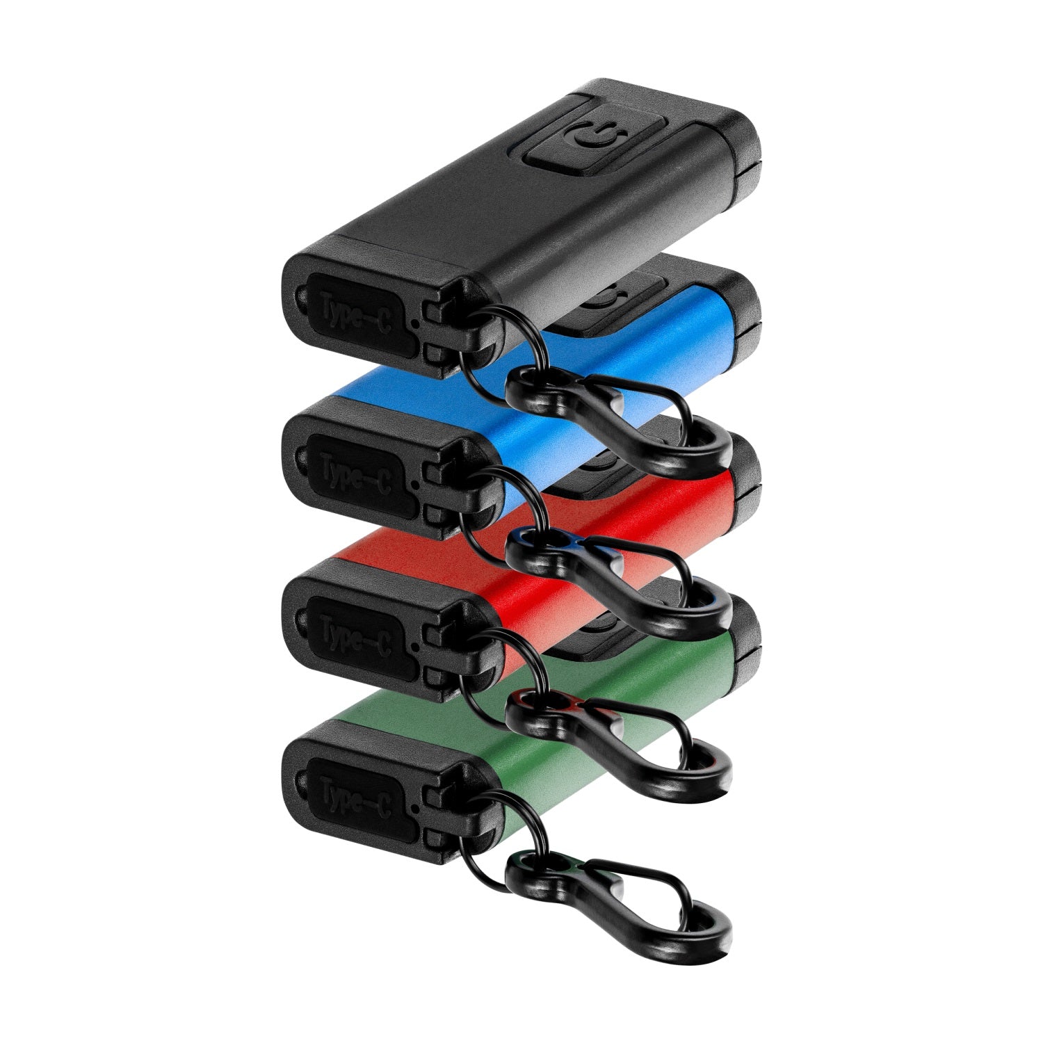 Mini lommelygte/nøglering led Cob 150lm 180 Mah 5500k