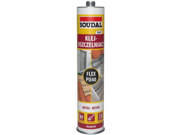 Klej uszczelniający poliuretanowy Flex Pu 40 Biały 300ml