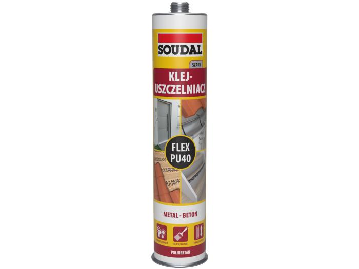 Flex Pu 40 Szary poliuretanowy klej uszczelniający 300ml
