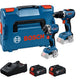 Kit combinato 18v Gsr 18v-65 + Gdr 18v-215 2*5.0ah L-boxx