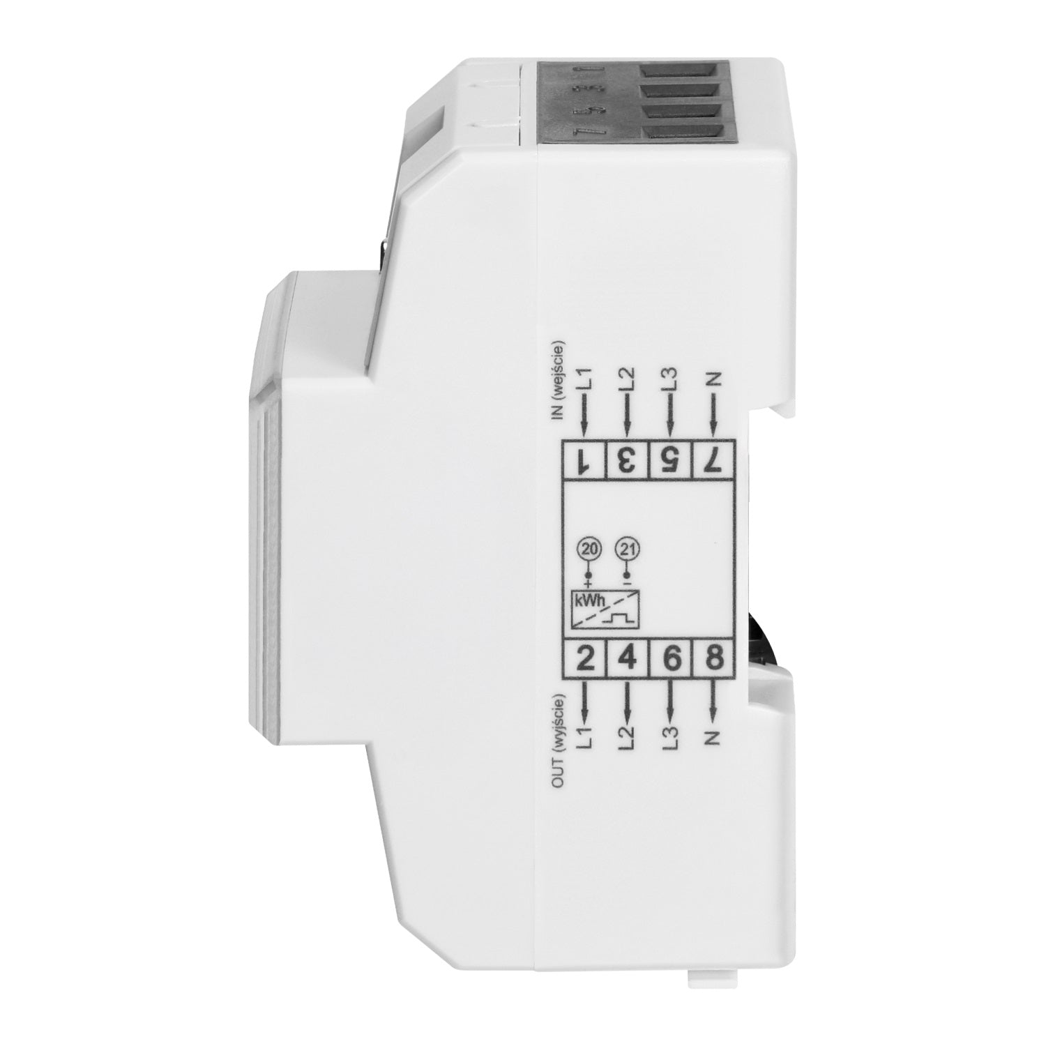3-fázový elektroměr 80a Mid 4.3