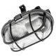 Sanguesa Kay Channel Lamp E27 Ip44 40w Black Grid