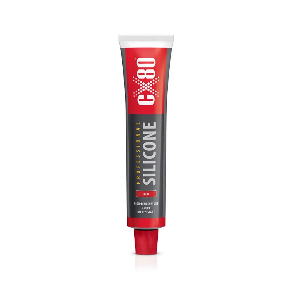 Profesjonalny silikon czerwony 80ml + aplikator