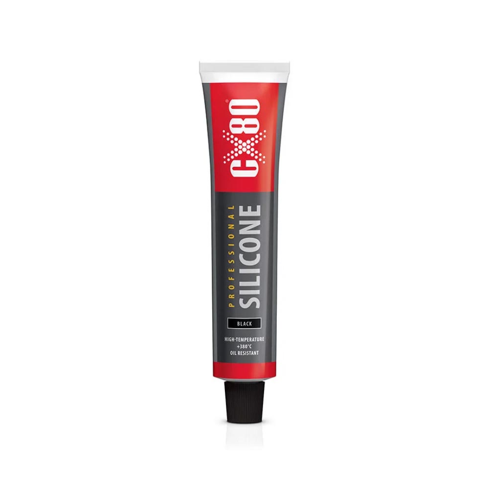 Professional Black Silicone 80ml + Applicator
