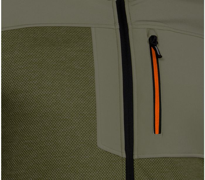 Grönt Outdoor Softshell-tröja Storlek Xxl