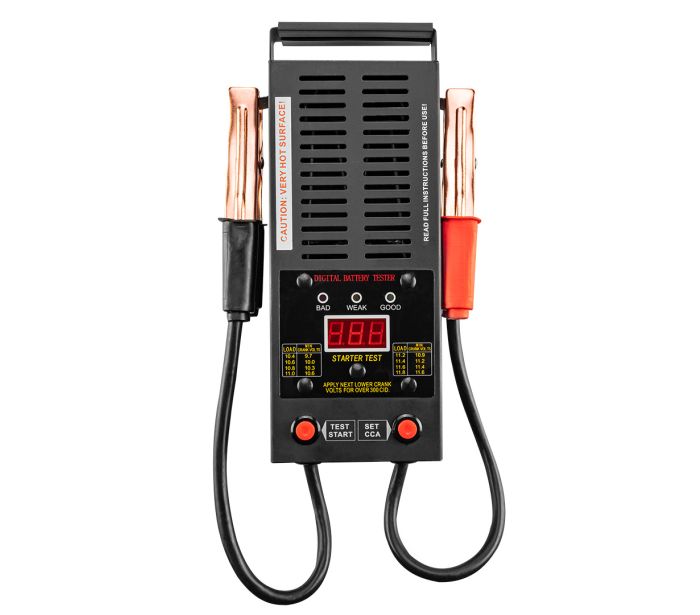 Digital Battery Tester 12v 125a