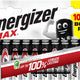Pila Energizer Max Aa Lr6 10+10 Uds.