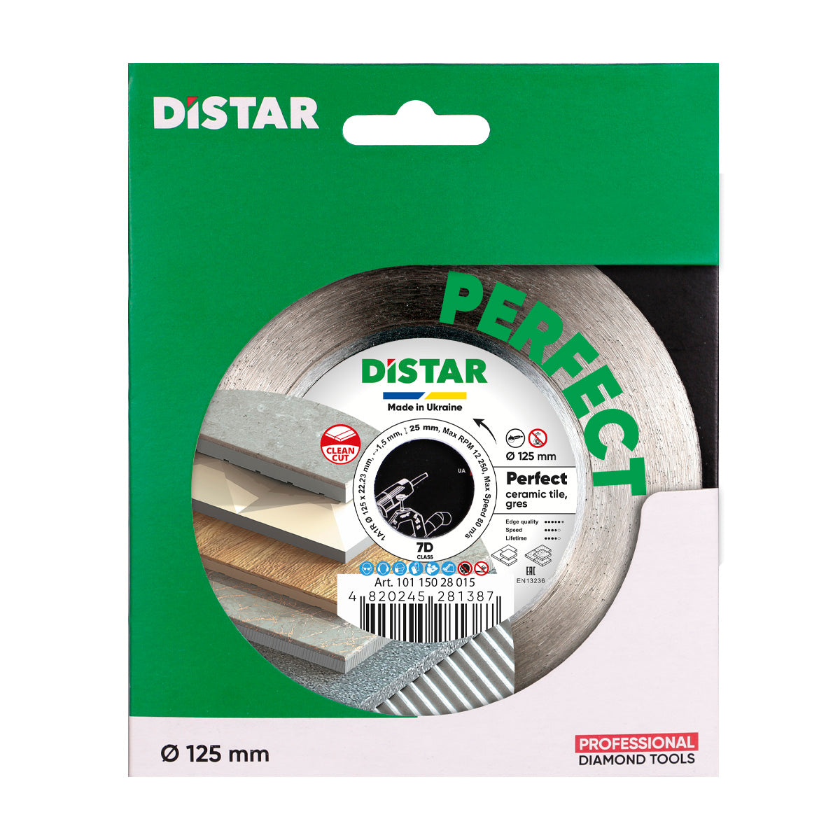 Perfect Diamond Blade 125*1.5*25*22.23
