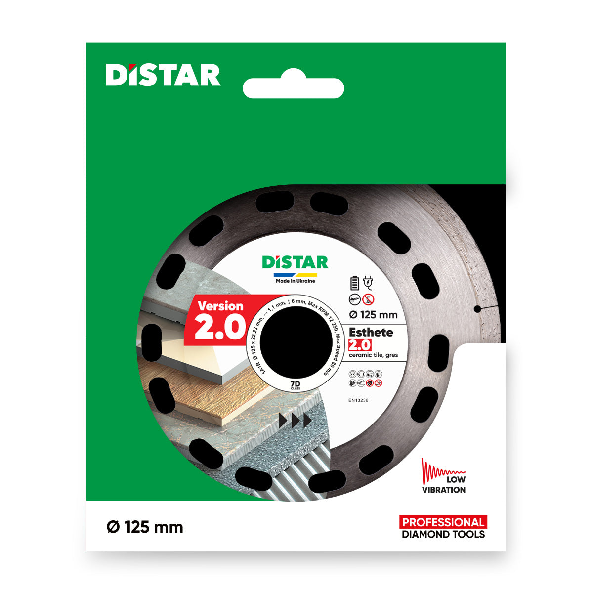 Esthete Blade Diamond 2.0 125*1.1*6*22.23