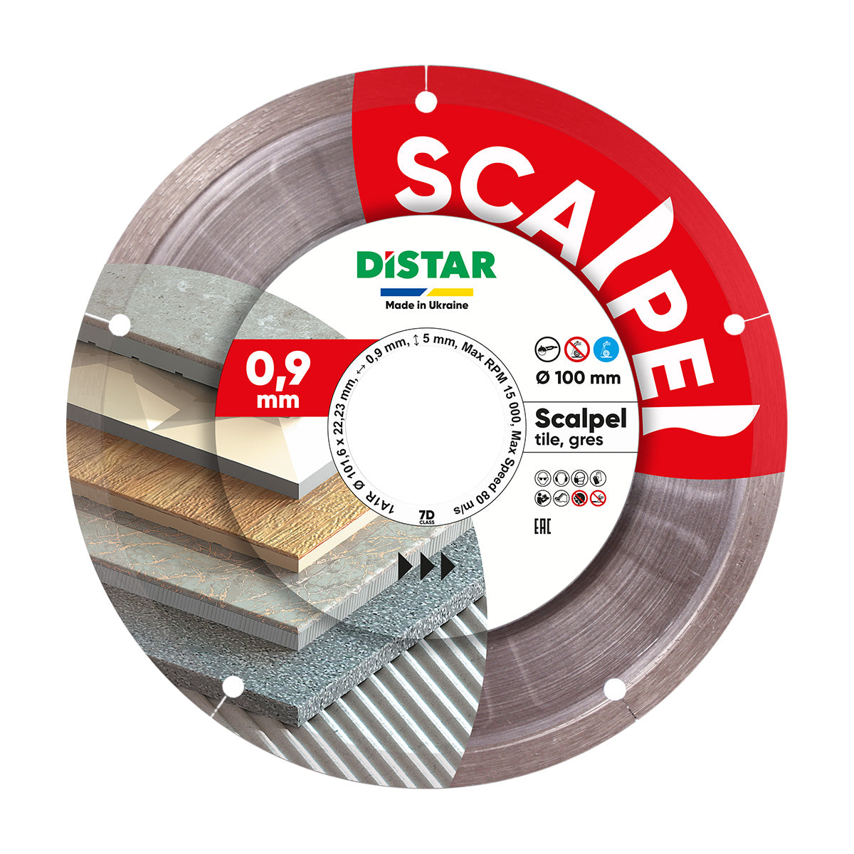 Scalpel Diamantschijf 101 6*0.9*5*22.23