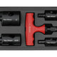 Calibrator With Deburring Tool For Pex/pe Pipes 16/20/26/32mm 5 Pieces