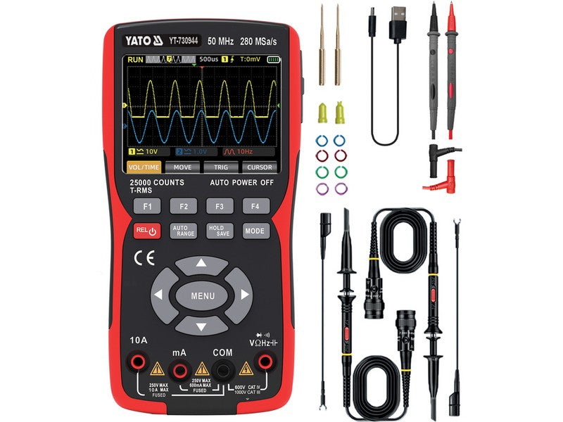 Osciloscop multiplu 280msa/s 50mhz 3in1