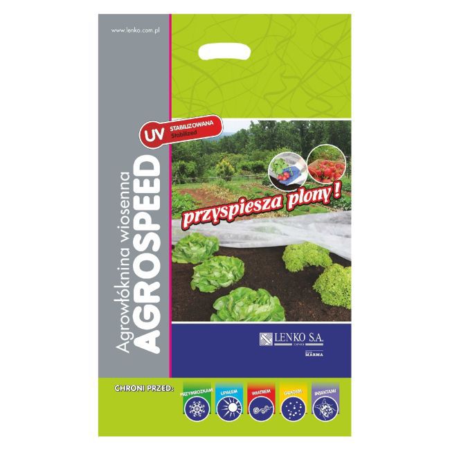 Agro Nonwoven Fabric White 17g Agrospeed 1.6*5m