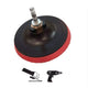 M14 125mm Velcro Fastening Disc + Drill Shank