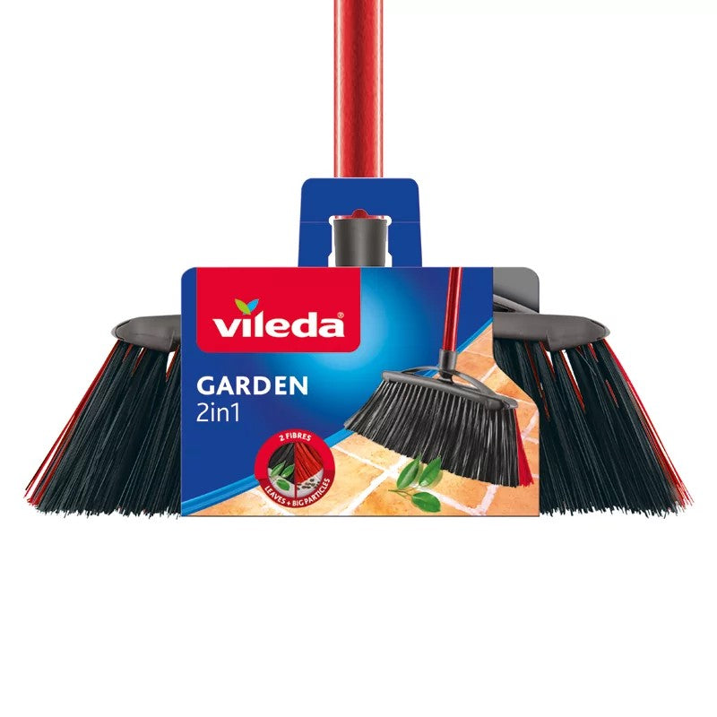 Zahrada Vileda 2 v 1 Outdoor Kartáč