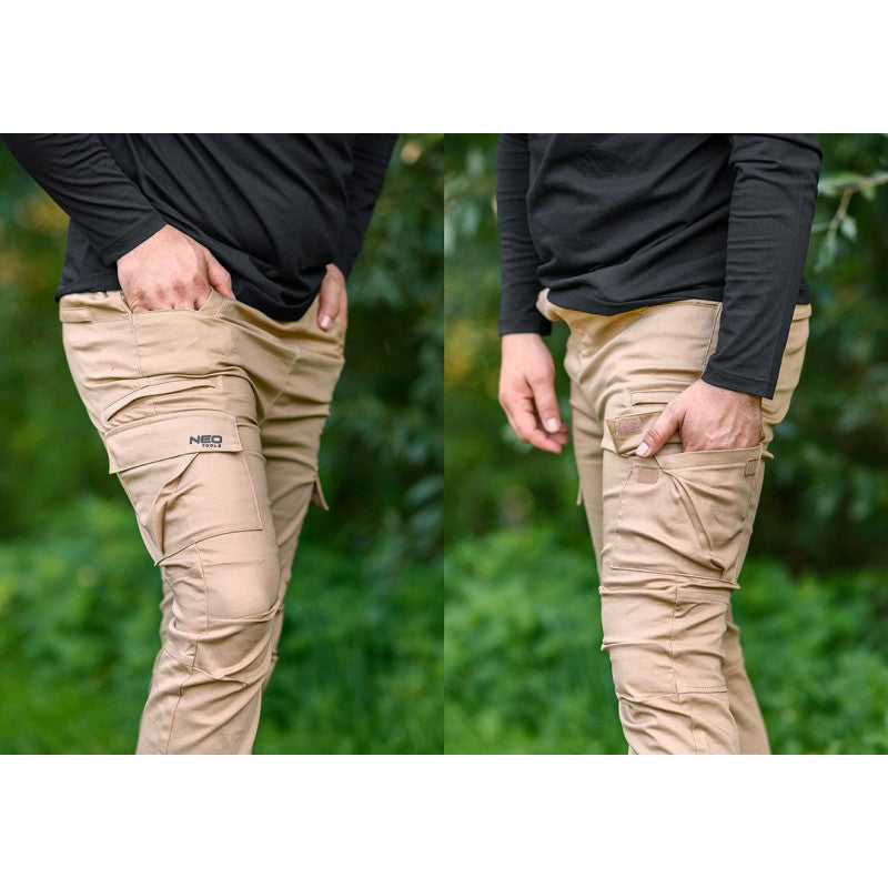 Bézs Outdoor Kocogó Munkanadrág Xxl