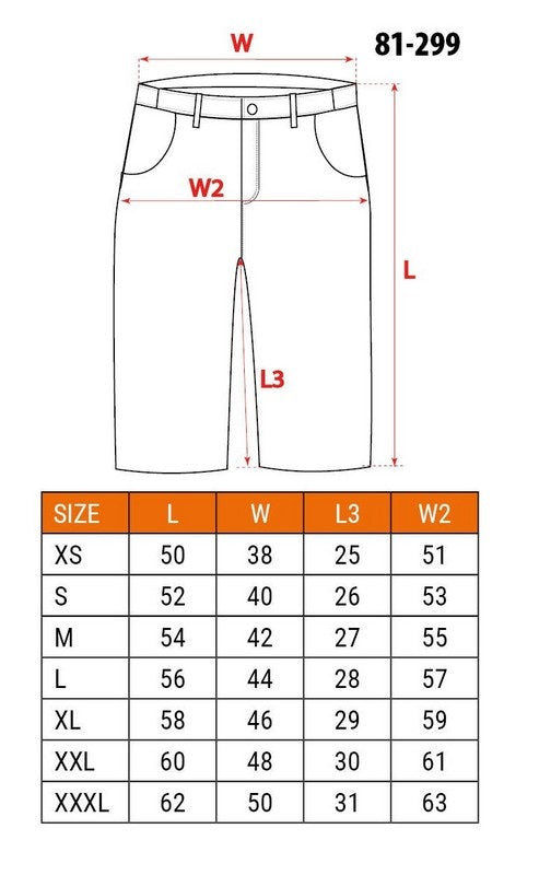 Mix&match 2-way Stretch zelené šortky Veľkosť Xxl
