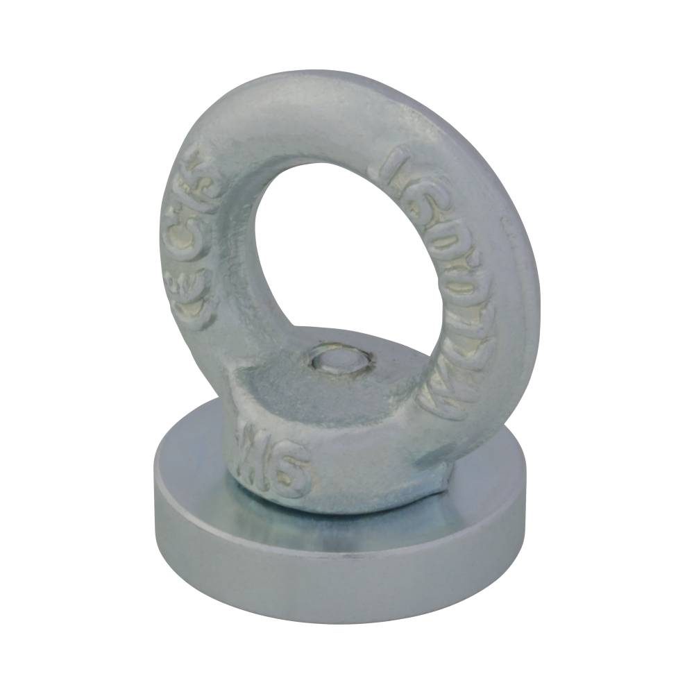 Round Neodymium Magnet With Eyelet M6 32*7mm