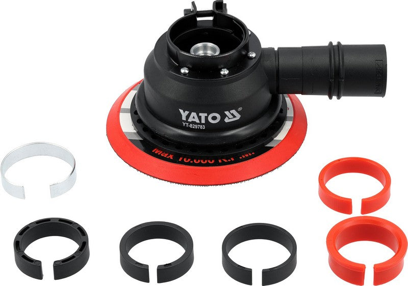 Accesorio orbital obcéntrico para amoladora de 125 mm.