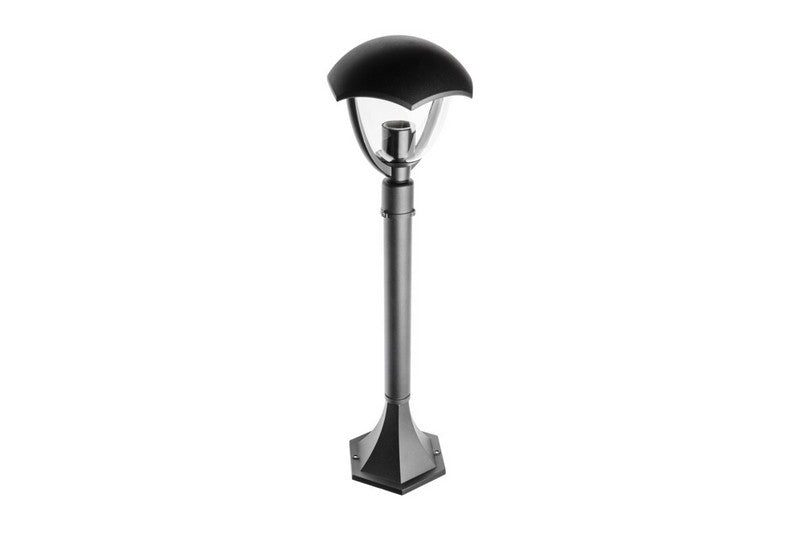 Lampe de Jardin Grande-p Poteau Noir