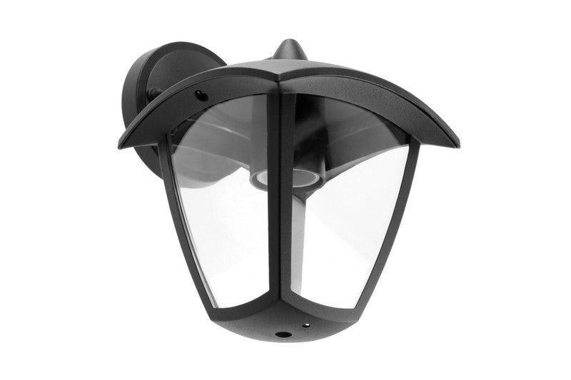Zahradní lampa Marina-ad Přímá spodní nástěnná lampa Černá