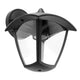 Zahradní lampa Marina-ad Přímá spodní nástěnná lampa Černá