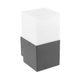 Largo-au Garden Lamp Straight Top Wall Lamp Graphite