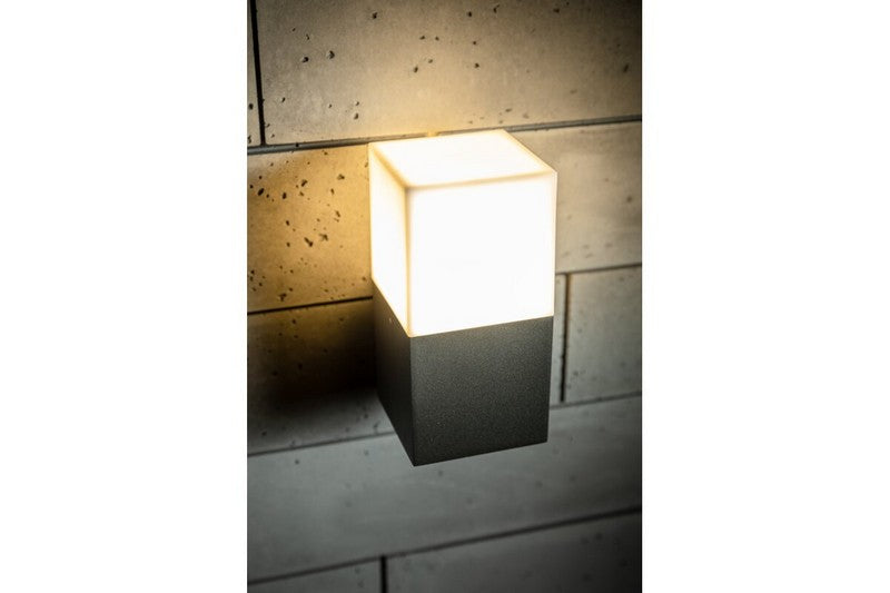 Largo-au Garden Lamp Straight Top Wall Lamp Graphite