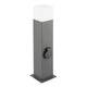 Garden Lamp Largo-p Max. 2500w Post Graphite