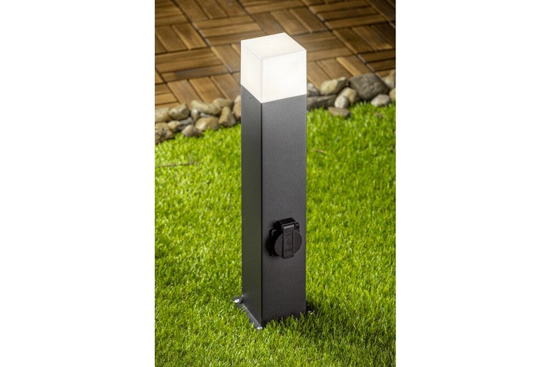 Garden Lamp Largo-p Max. 2500w Post Graphite
