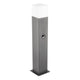 Largo-p Pir Garden Lamp Graphite Post