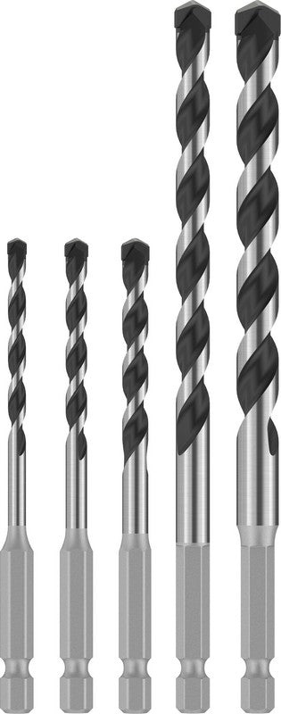 Hex-5 Drill Set 4-10 Set 5 Pcs