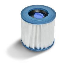 Filtre rond lavable pour Karcher Mv3/wd3