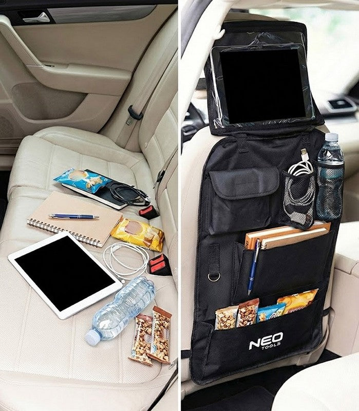 Organisateur de tablette de siège arrière