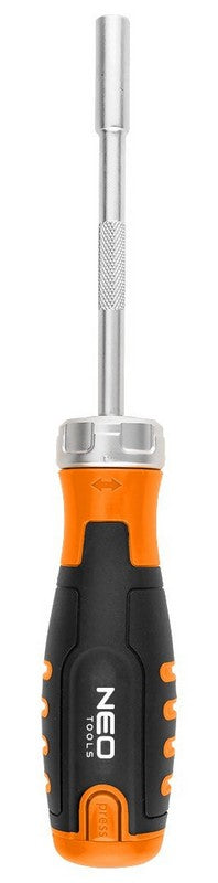 Ratchet Screwdriver With 12 Piece Bit Set