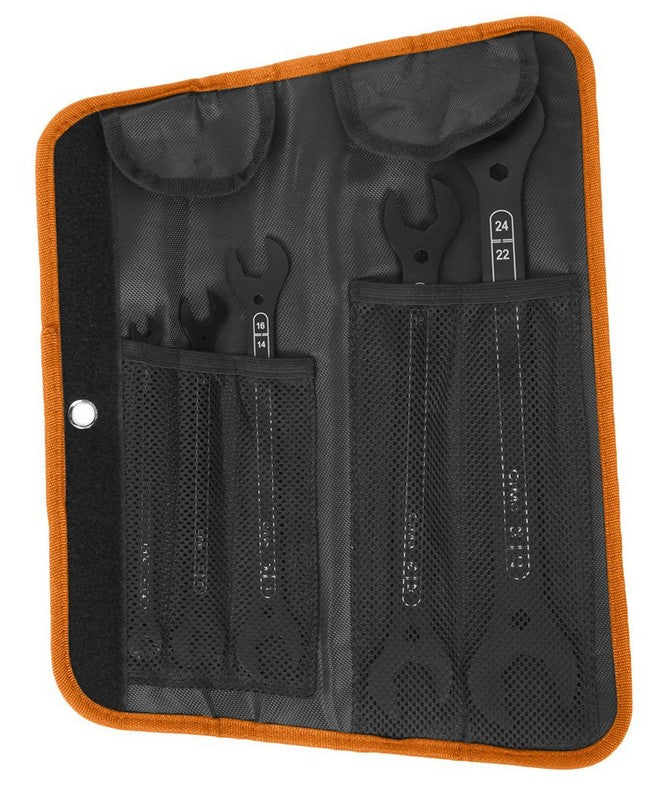 Sraith de Wrenches Deireadh Oscailte Super Thin 4in1 6-27mm 5 ríomhaire.
