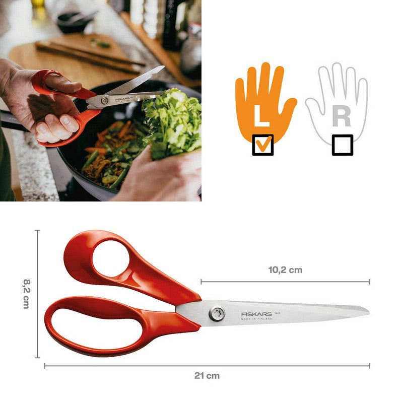 Klassische Universalschere 21 cm links Coo