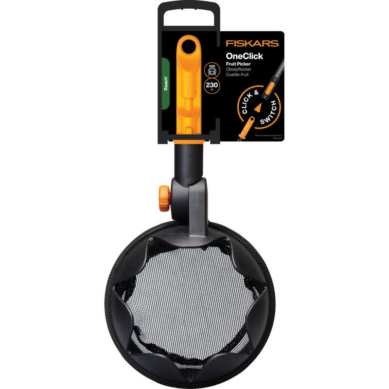 Raccoglitrice di frutta con un clic