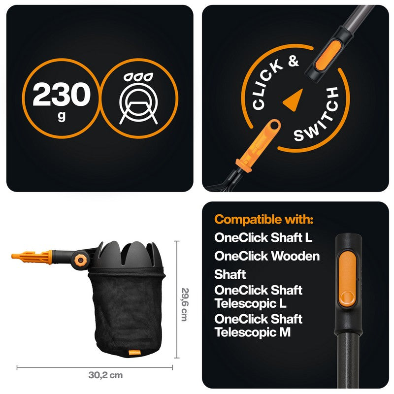 Raccoglitrice di frutta con un clic