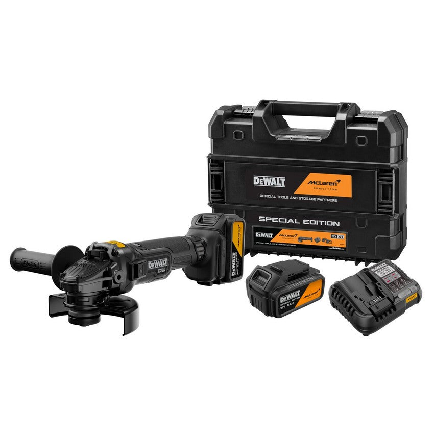 Akumulátorová uhlová brúska 125 mm Mclaren 18v Xr 2*5,0ah