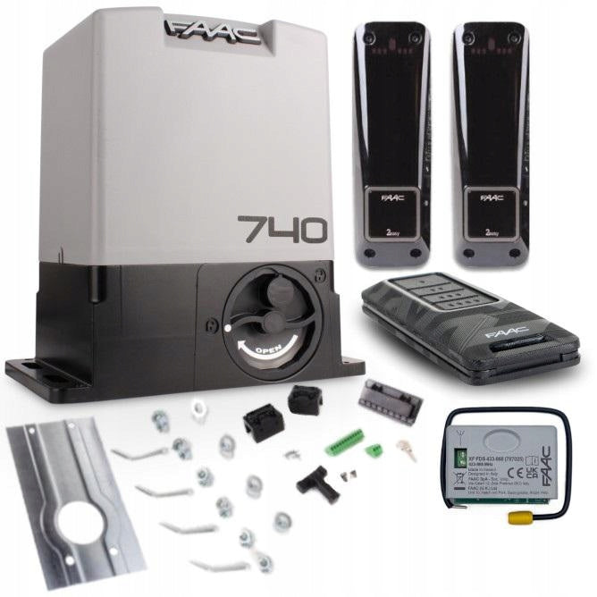Sliding Gate Drive - Starter Kit Delta 2 - 740 En
