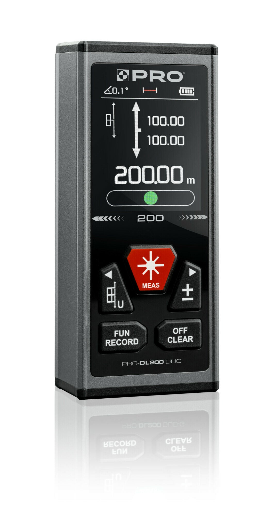 Dwustronny dalmierz laserowy Dl-200 Duo-r