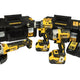 Zestaw Combo 18v Dcd796+dcf887+dcg405 2*5.0ah Tstak