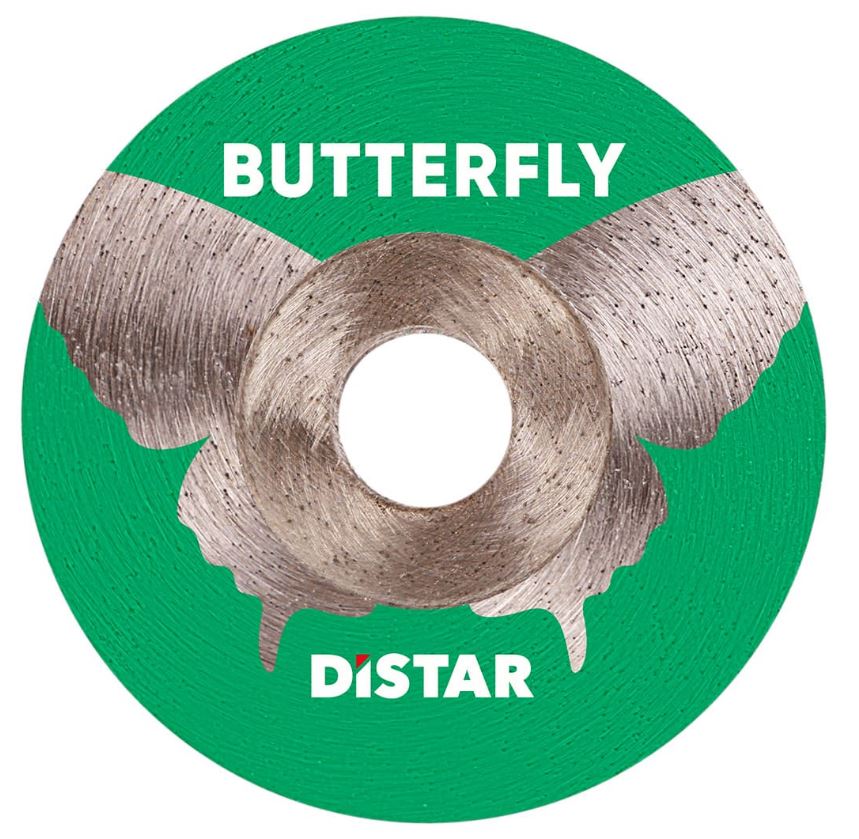 Lame diamantée papillon 45*0.6*9.6h