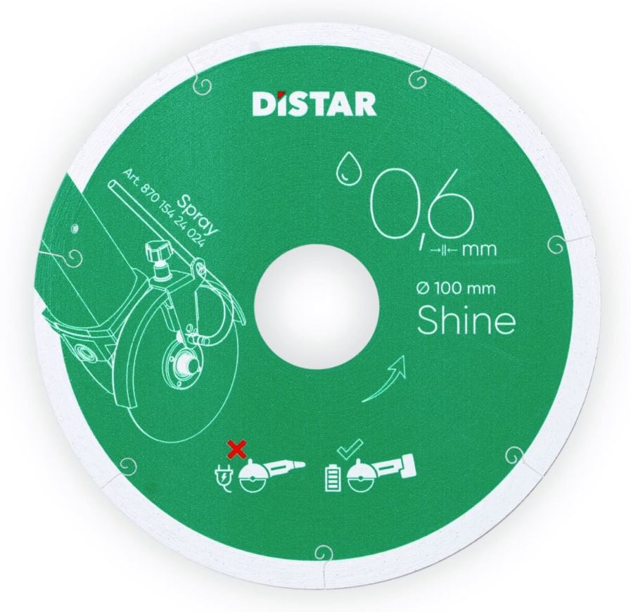 Glans diamantblad 101,6*0,6*5*22,23